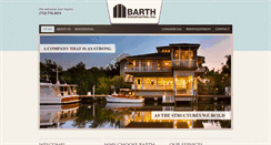 Desktop Screenshot of barthconstruction.com